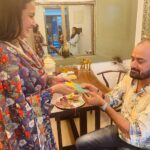 Kamya Punjabi Instagram - Blessed with the Best ❤️🧿 #happyrakshabandhan 💕 @amit.punjabi.52056 My 👗 @pheeta_