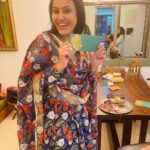 Kamya Punjabi Instagram - Blessed with the Best ❤️🧿 #happyrakshabandhan 💕 @amit.punjabi.52056 My 👗 @pheeta_