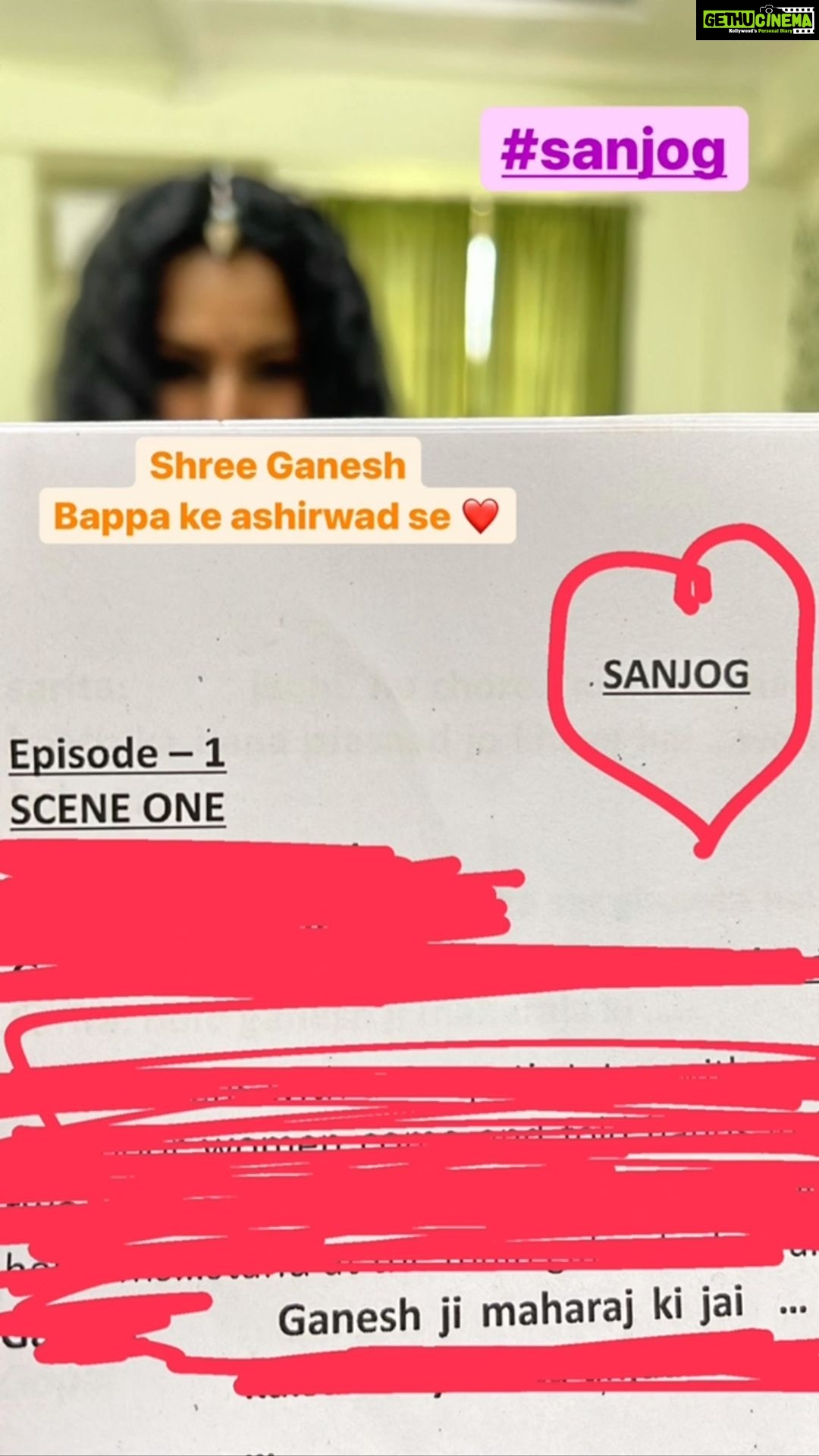 Kamya Punjabi Instagram - Shree Ganesh ❤️🙏🏻🧿 #sanjog @zeetv 22nd Aug 10pm #gauri