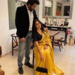 Kamya Punjabi Instagram - #bettertogether #now n #forever ❤️ #kasha See you soon husband 🤩