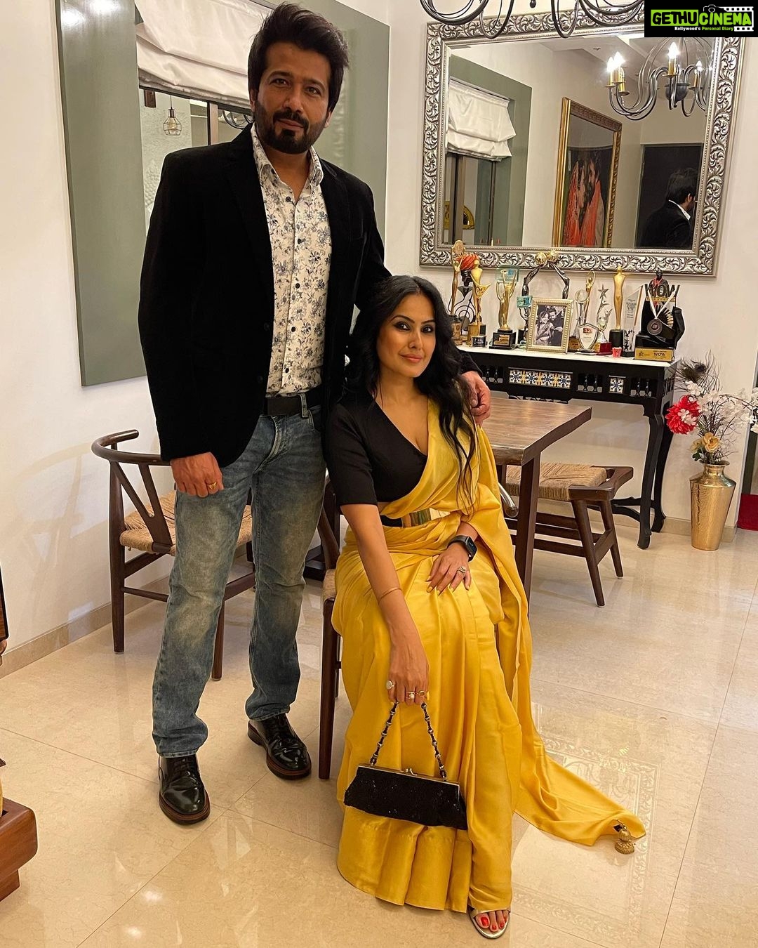 Kamya Punjabi Instagram - #bettertogether #now n #forever ❤️ #kasha See you soon husband 🤩