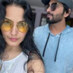 Kamya Punjabi Instagram - A week long fun n laughter riot with my partner #bestholiday #somuchfun #missingitalready #kamyapunjabi #shalabhdang #kasha