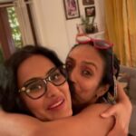 Kamya Punjabi Instagram - My dear @kjeldsen369 n @suchipillai I love you guys to the moon n back ❤️ #soulsisters #kamyapunjabi #suchitrapillai