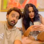 Kamya Punjabi Instagram - #justforlaughs #reels #reelingitfeelingit #kamyapunjabi #manishnaggadev #naggdevvibes