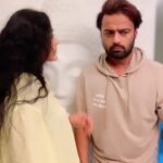 Kamya Punjabi Instagram - Me & her 😂😂 #Naggdevvibes #Manishnaggdev #Kamyapunjabi 🙌