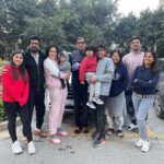 Kamya Punjabi Instagram - We are the Dang 🤩The picture of our new year celebration ❤️ Happy 2023 from me n mine to you n yours #familytime #newyeartime #dangs