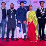 Karan Kundrra Instagram - Another day of living the dream, I must’ve done something right to deserve this world premiere at the prestigious stage of @iffigoa 🧿 Not taking a moment of this for granted, thank you a million times over, on my hands and knees 🙏🏼 Big love to the A Team @randeephooda @ileana_official @balwindersinghjanjua @sonypictures #TeraKyaHogaLovely #WorldPremiere