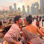 Karan Kundrra Instagram - there was always something new to be seen in the unchanging evening sky..! Laddoo’s Styling: @stylebysugandhasood × @teamsugandhasood Asst.: @styleitupwithmicheala Outfit: @ruchisoniofficial Dubai, United Arab Emirates