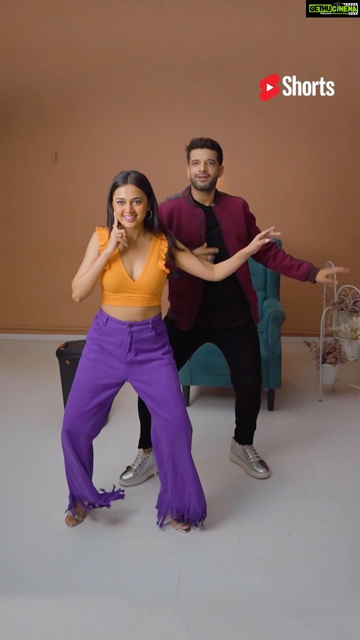 Karan Kundrra Instagram - When together, on a roll forever! What are your cute moments with your sweetheart?❤️ Show me your #ManikeMove only on #YouTubeShorts @YouTubeIndia @tseries.official
