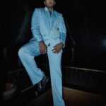 Karan Kundrra Instagram - I often think that the night is more alive and more richly colored than the day… #VincentVanGogh Making our own #StarryNight w the best, drippin in finnesse ~ Styled by: @dollaypop Photographed by: @that.Nikhil Asst: @singlasahab04 @deepanshigoell @shreeum Outfit: Custom @dollaypop.shop Rings: @carillonjewlery @amargems @dripproject.co Shoes: @jeetinder_sandhu Hair: @elvisvaaz Make Up: @makeupbymangesh