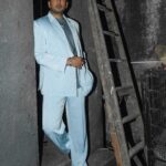 Karan Kundrra Instagram - I often think that the night is more alive and more richly colored than the day… #VincentVanGogh Making our own #StarryNight w the best, drippin in finnesse ~ Styled by: @dollaypop Photographed by: @that.Nikhil Asst: @singlasahab04 @deepanshigoell @shreeum Outfit: Custom @dollaypop.shop Rings: @carillonjewlery @amargems @dripproject.co Shoes: @jeetinder_sandhu Hair: @elvisvaaz Make Up: @makeupbymangesh