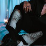 Karan Kundrra Instagram - Unrestrained. Like the God of Poseidon. Today, came out to play. Concept: @appu.rentlyblunt @tgbtroop Shot by: @that.nikhil @dotstudiosmumbai Styled by: @shreeum #StyledByTGB Style team : @anushakala Rings: @nenikaar @amamajewels Shoes: @jeetinder_sandhu Shirt: @siddhantagrawallabel (reworked) Pants: @dromodaa (reworked) Necklace: @hars_bijoux