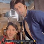 Karan Sharma Instagram - So guys .. Baki sab thik hai na ?? 😃 #sasuralsimarka2 #ssk2 #reevaan #sirav #reels