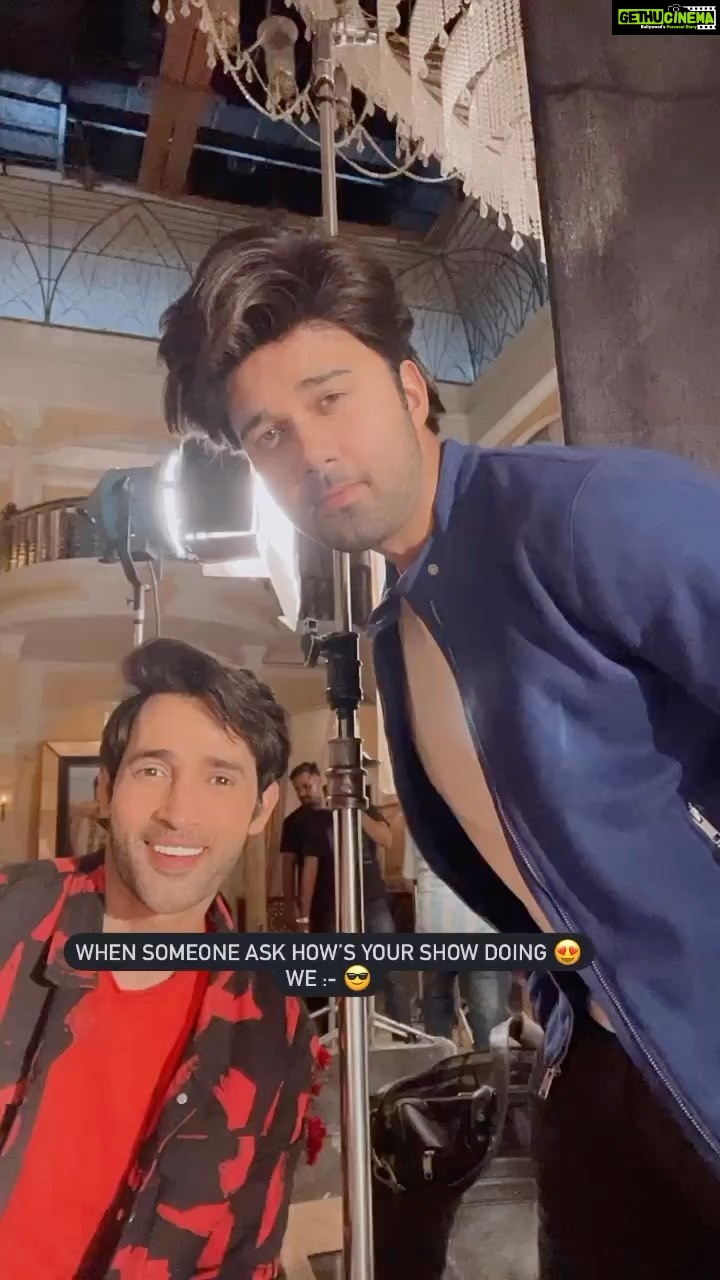 Karan Sharma Instagram - So guys .. Baki sab thik hai na ?? 😃 #sasuralsimarka2 #ssk2 #reevaan #sirav #reels