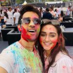 Karan Sharma Instagram - Happy Holi Guys … 😍😍..Have Colourful year ahead ! #happyholi #karansharma #king . Ps :- Birthday pics coming soon ❤️🤗. . .