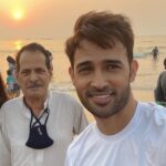 Karan Sharma Instagram - HAPPY BIRTHDAY PITAJI 😍🤗❤️😘… You inspire me every day .. May GOD Bless you with long , Happy and healthy life 🙏🥰!!! #happybirthdaypapa #love #blessings #karansharma #fatherson