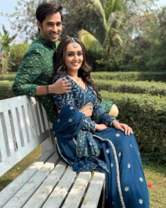 Karan Sharma Instagram - The most
valuable gift you can receive is an honest friend @tanyasharma27 🤗❤️ #reevaan  #sasuralsimarka2  #tanyasharma  #karansharma  #friendshipgoals
