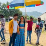 Karan Sharma Instagram - Outdoor shoot ka maza hi kuch our hai 😎 @tanyasharma27 … #sasuralsimarka2 #reevaan #vivaan #reema