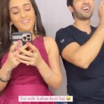 Karan Sharma Instagram - Ye Joke hi tha nA ??🤔 @tanyasharma27 🤓 . . . #joke #reels #karansharma #tanyasharma #trendingreels #comedy #sasuralsimarka2