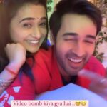 Karan Sharma Instagram - Ye to surprise tha 🤓😬 @radhikamuthukumar_official … PS :- Simi ne video bomb kiya hai 😂😂 . . . . #fun #reels #radhikamuthukumar #karansharma