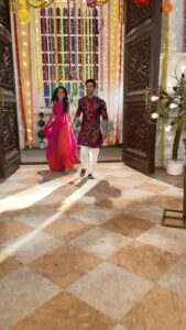 Karan Sharma Instagram - #reevaan ❤️- Feeling of togetherness is precious @tanyasharma27 … . . . . #sasuralsimarka2 #reels #reevaan #karansharma #tanyasharma #lovestory #reema #vivaan