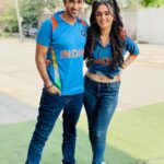 Karan Sharma Instagram - Vivaan - Reema ka Tashion Dekhne ke liye Are you Guys ready ??.. watch Oswal’s Cricket League 😎#comingsoon at 6pm @colorstv @rstfofficial #reevaan #sasuralsimarka2 #karansharma #tanyasharma
