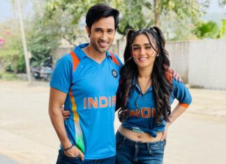 Karan Sharma Instagram - Vivaan - Reema ka Tashion Dekhne ke liye Are you Guys ready ??.. watch Oswal’s Cricket League 😎#comingsoon at 6pm @colorstv @rstfofficial #reevaan #sasuralsimarka2 #karansharma #tanyasharma