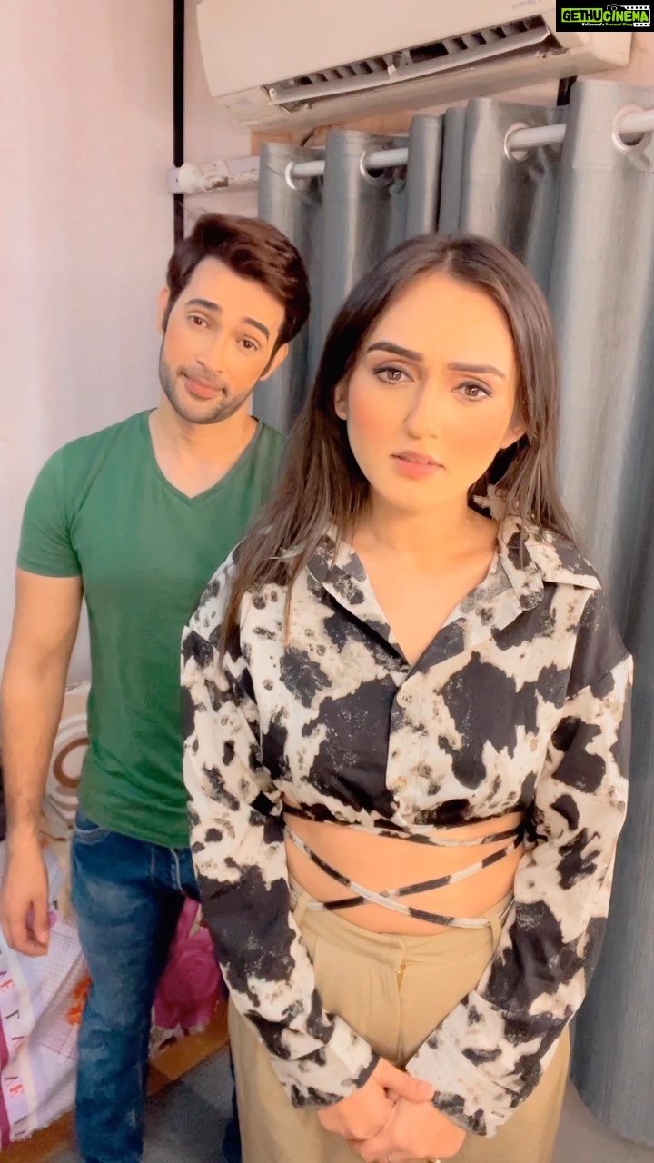 Karan Sharma Instagram - From the draft 😄 … for all Reevaan fans ❤️ @tanyasharma27 #reels #karansharma #tanyasharma