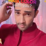 Karan Sharma Instagram - Does it work ? 😬😄 #reels #besthair #color #karansharma #sasuralsimarka2