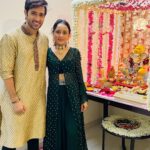 Karan Sharma Instagram - Heyy Sneha …May Bappa bless you with full power , more energy and lot of success 😍.. you are a fantastic girl keep it up 🤘 @iam_snehajain … Ganpati Bappa Moriya 🤗🙏!