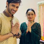Karan Sharma Instagram - Heyy Sneha …May Bappa bless you with full power , more energy and lot of success 😍.. you are a fantastic girl keep it up 🤘 @iam_snehajain … Ganpati Bappa Moriya 🤗🙏!