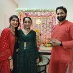 Karan Sharma Instagram - Heyy Sneha …May Bappa bless you with full power , more energy and lot of success 😍.. you are a fantastic girl keep it up 🤘 @iam_snehajain … Ganpati Bappa Moriya 🤗🙏!