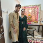 Karan Sharma Instagram - Heyy Sneha …May Bappa bless you with full power , more energy and lot of success 😍.. you are a fantastic girl keep it up 🤘 @iam_snehajain … Ganpati Bappa Moriya 🤗🙏!