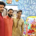 Karan Sharma Instagram - Bappa ese hi Kripa banaye rake @kapooraashish . May you achieve all your goals in life ! Ganpati Bappa Moriya 🥰🙏!