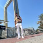 Karan Sharma Instagram – ❤️ #dubaiframe 

.
 #karansharma #dubai  #travelphotography Dubai Frame
