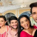 Karan Sharma Instagram – Happy Friendship day to all from team #sasuralsimarka2 🤗🥰@tanyasharma27 @avinashmukherjee_ @radhikamuthukumar_official @rakshit_wahi_official … And keep watching us only on  @colorstv ☺️! Mumbai, Maharashtra