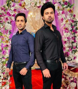 Karan Sharma Instagram - My brother is my power @avinashmukherjee_ . ❤️🤗 #brotherhood  #aarav  #vivaan #karansharma  #avinashmukherjee #sasuralsimarka2 #colorstv