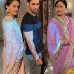 Karan Sharma Instagram - Same earrings 😳…DO DO BADI MAA @jayatibhatia @tanyasharma27 🧐🧐.. kese pata lagung kon asli hai … comment karke bataoo..😂😂 . . #sasuralsimarka2 #karansharma #vivaan #ssk2 #fun