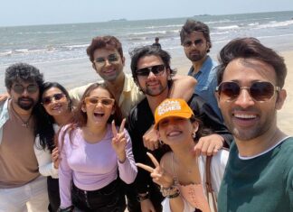 Karan Sharma Instagram - Ye gang kuch alag hai 😍😎❤️🤗 @avinashmukherjee_ @tanyasharma27 @radhikamuthukumar_official @kreetika10 @sanctimonious_fanatic @summitbhardwaj @akashrjagga - Love you guys .. Maza agya 😍😍 !! #vacationmode #karansharma #friends