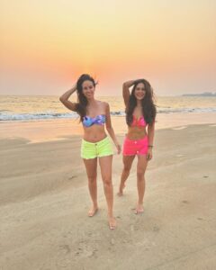 Kim Sharma Instagram - Big shoutout to the #hostess par excellence! Thank you my lovely @yellowgoa for hosting us at your most gorgeous beach house @kaiifiesta still thinking about that meal 😋 Danke ♥️🏠🌊