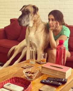 Kim Sharma Instagram - 365 days since we saw each other. How did we manage? That’s the beauty of life, it moves despite all and so you move along with it. But not a single day has passed where I haven’t missed you my most beautiful baby boy. There will never be another You. There will never be another Us. Until we meet again you’re in my heart,be good and dont eat too many biscuits #bones 🐾