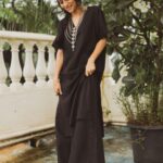 Konkona Sen Sharma Instagram - For Mumbai Diaries Promotions Outfit: @turnblackofficial Jewellery: @amrapalijewels Styling: @damini_styles Photographer: @gourabganguli Makeup: @tenzinseldon__ Hair: @nimishashah210