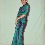 Konkona Sen Sharma Instagram - That time I didn’t wear a blouse :) Outfit - @raw_mango Jewelry-@kharikajai Footwear -@aprajitatoorofficial HMU - @krisann.figueiredo.mua Styled by - @who_wore_what_when Photography- @anurag_kabburphotography