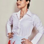 Konkona Sen Sharma Instagram - Back to work with promotions for Mumbai Diaries 26/11! Outfit - @payalkhandwala Jewellry - @sheetalzaveribyvithaldas Hair - @nimishashah210 Makeup - @tenzinseldon_____ _____ Styling - @who_wore_what_when Photography - @chandrahas_prabhu