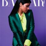 Konkona Sen Sharma Instagram - 💚💜 @bazaarindia Digital Editor - @nandinibhalla Photography - @omkarchitnis Hair - @rakshandairanimakeupandhair Make up - @krisann.figueiredo.mua Styling - @who_wore_what_when