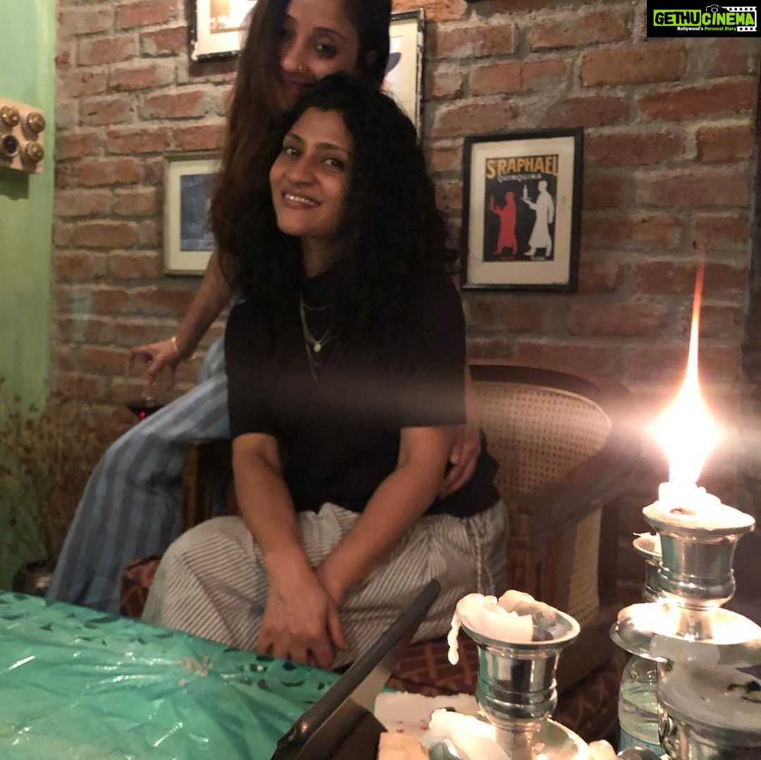 Konkona Sen Sharma Instagram - Had a very socially distant meal after months thanks to @thelovefools We had a whole room to our selves and a beautiful six course meal with the theme of Umami! It was divine! @sheetalsudhir Thanks for the recommendation! @roshni_ghosh What a memorable birthday meal!