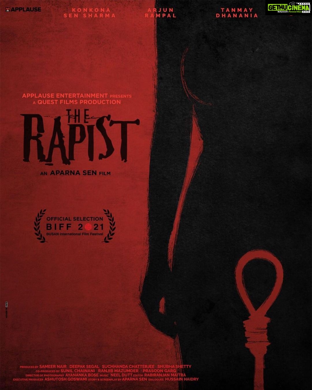 Konkona Sen Sharma Instagram - Our film THE RAPIST will have its World Premiere at the @busanfilmfest tomorrow! Wish us luck! Catch the trailer at the link in bio @rinasen1945gmail.com7 @busanfilmfest @applausesocial @quest.films @sameern @segaldeepak @suchhandachatterjee @shubhashettyy @rampal72 @tanmaydhanania @aninditaa_bose @kamera002 @garg.prasoon @chainanisunil @lordmeow @devnidhib