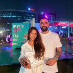 Krissann Barretto Instagram - If you had a twin I would still choose you🤍 Jio World Garden