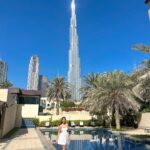 Krissann Barretto Instagram - Dubai you beauty 😍 @manzil.life What a perfect location 😍 Outfit @nidhiandmahak ♥️ #kb #travel #travelphotography #instagood #instagram #dubai #dxb #downtown #burjkhalifa #beautiful #white #picoftheday #happy #girl #thankyou #grateful #blessed #starchild Al Manzil District