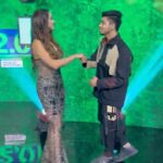 Krissann Barretto Instagram - @paradox.here ka jaadu on our host✨💕 Watch @realmeindia MTV HUSTLE 2.0, Co-powered by @wildstoneofficial New Classic Range, every Sat & Sun at 7️⃣PM on MTV & Voot #MTVHustle2 #HustleWithBadshah #HustleKeSquadBosses #HustleKarHaasilKar